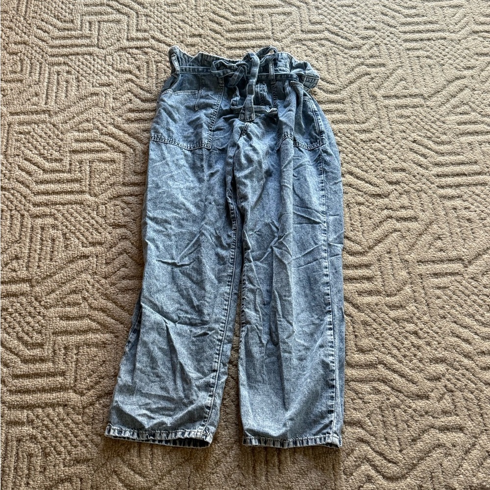 Torrid Baggy High-Rise Tie-Belt Jean